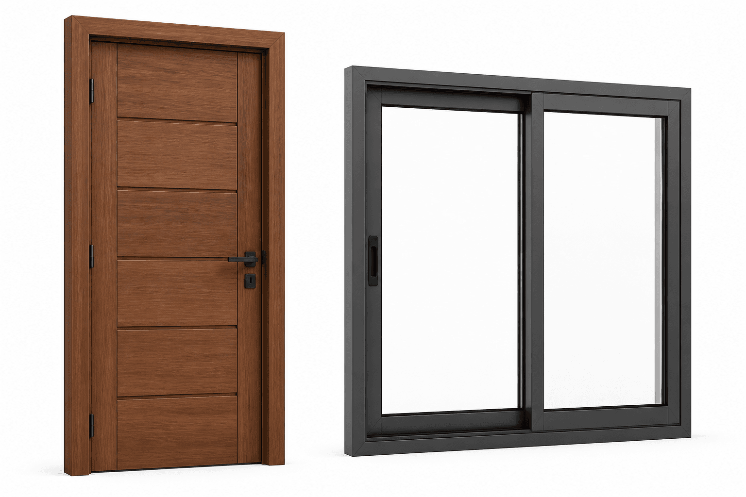 نوافذ UPVC عازلة